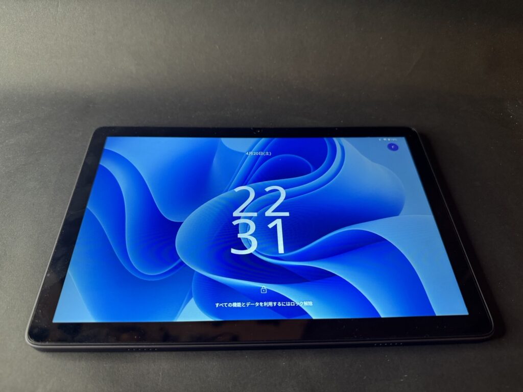 格安 Android 14 タブレット 10インチ TECLAST 買ってみたレビュー 